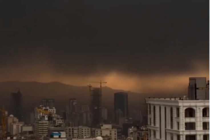 Tehran Black Sky