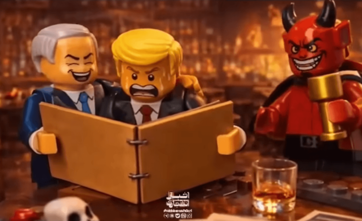 Trump AI Lego Video