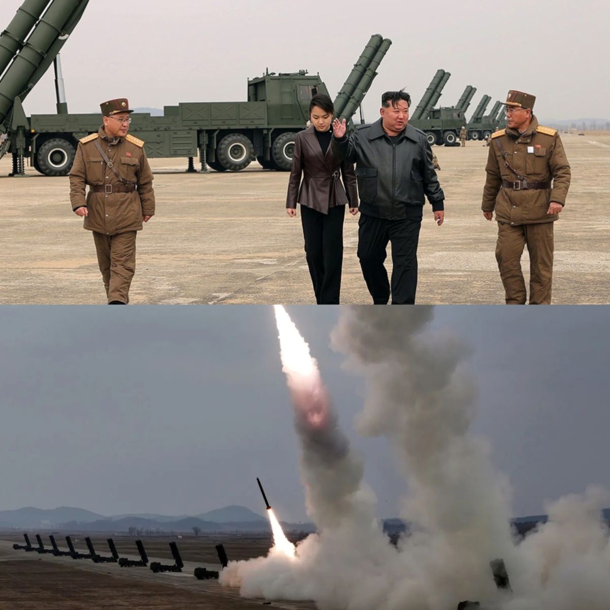 North Korea Launches Nuclear-Capable Missiles — Kim Jong Un and Daughter Oversee Salvo, Raising Succession Speculation