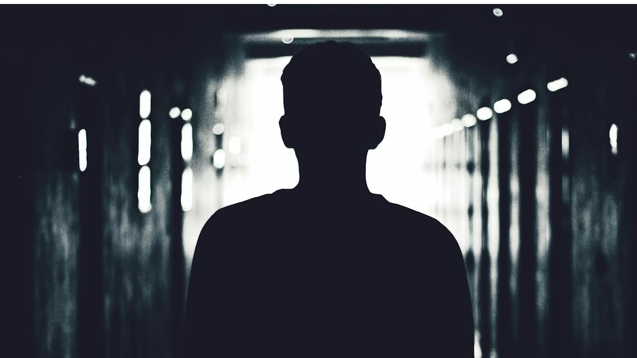 Silhouette of a person
