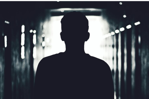 Silhouette of a person