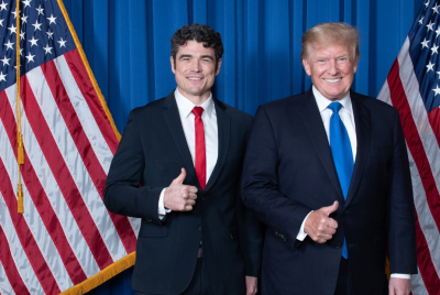 Joe Kent and Donald Trump