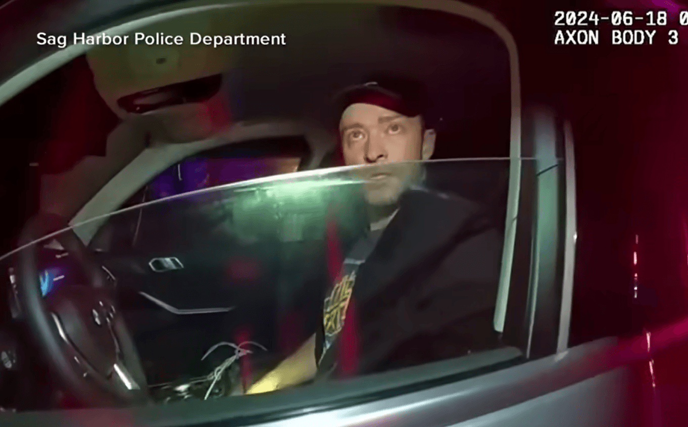 Justin Timberlake DWI Arrest Footage