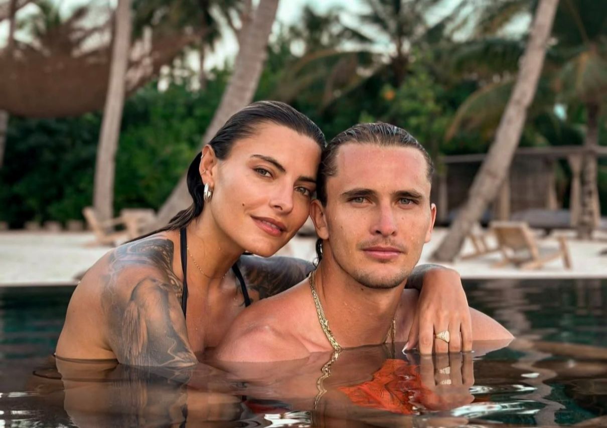 Sophia Thomalla and Alexander Zverev