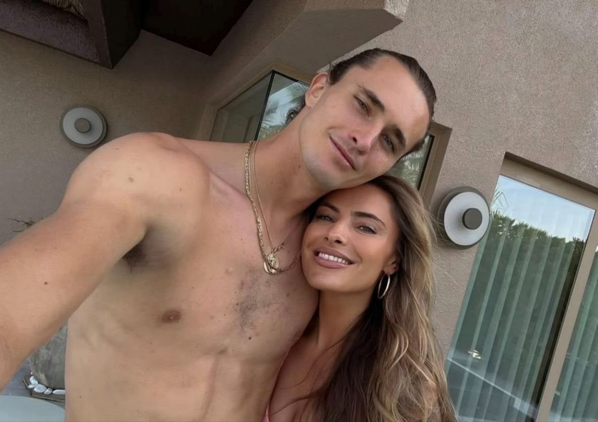 Sophia Thomalla and Alexander Zverev