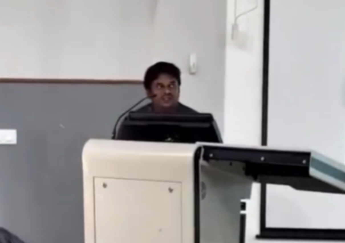 Professor in India proposed to a student 