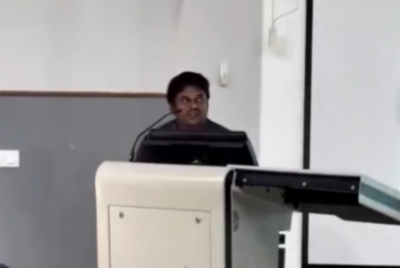 Professor in India proposed to a student