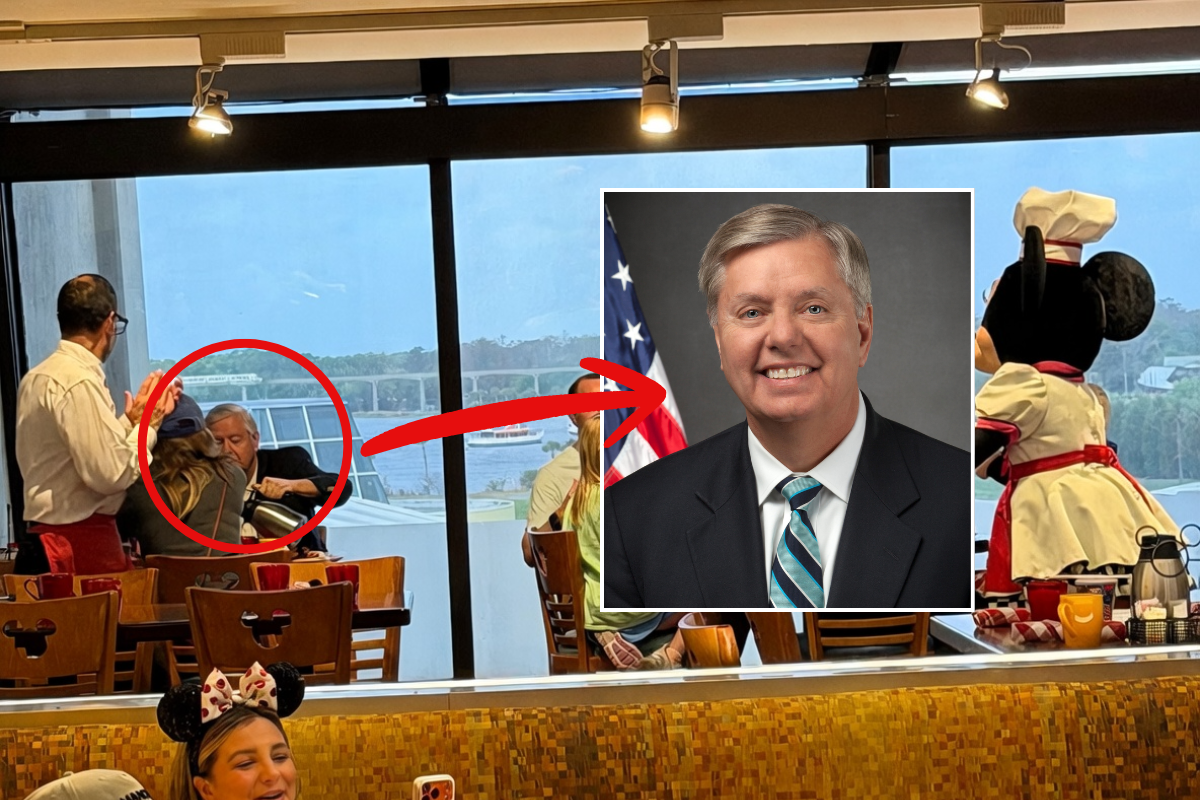 Senator Lindsey Graham Spotted at Disney During Government Shutdown as TSA and Federal Workers Go Unpaid