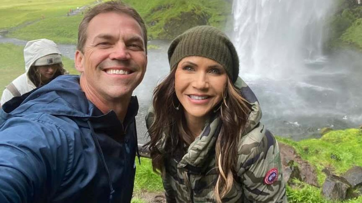 Kristi Noem and Bryon Noem