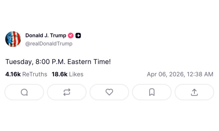 Donald Trump's post on Truth Social