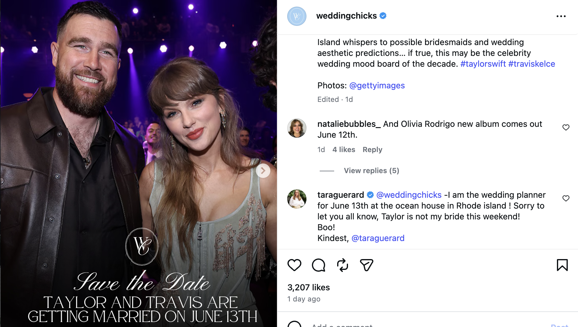 Taylor Swift and Travis Kelce Not Tying the Knot on Rhode Island This June 13, Wedding Planner Says