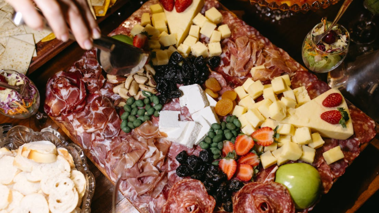 Deli meats and cheeses