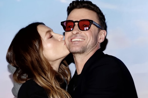 Justin Timberlake and Jessica Biel