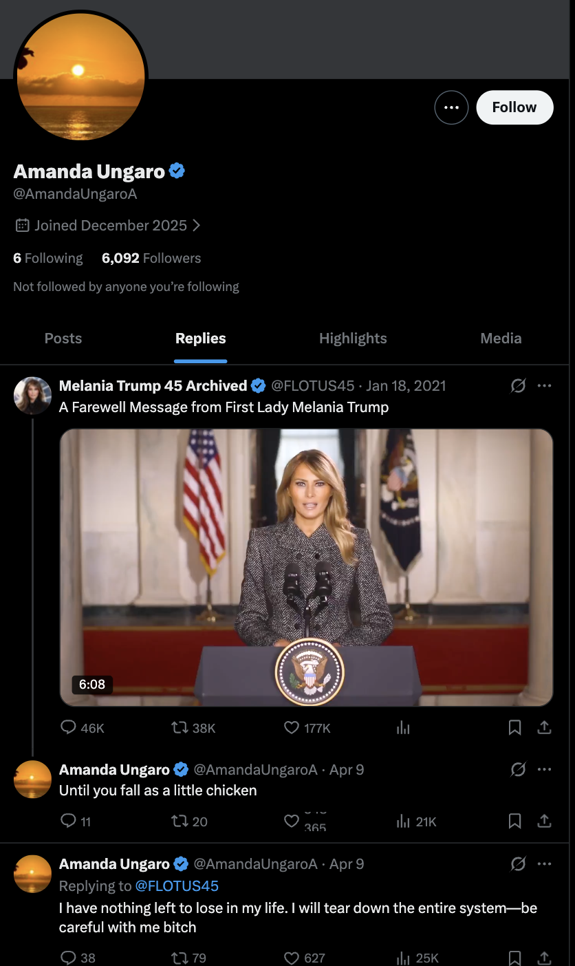 Amanda Ungaro Tweets 