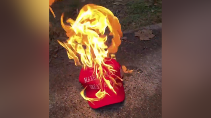 Burn MAGA Hat