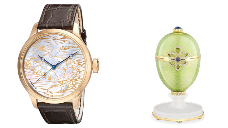 Stolen Faberge Egg and Watch