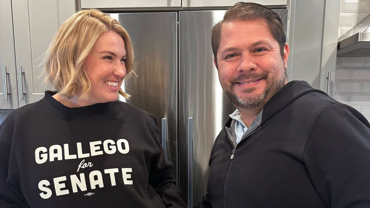 Ruben Gallego and Sydney barron