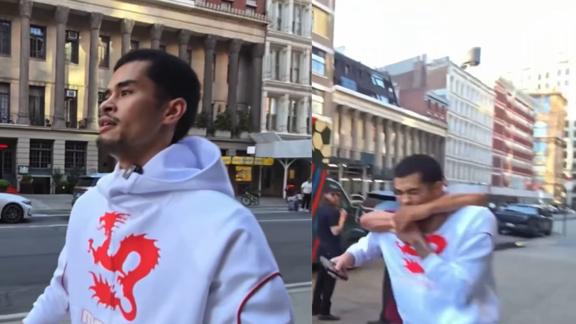 Hitler-Praising Streamer Sneako Choked To Ground in NYC Mid-Live and Later Shows Up with Chipped Tooth