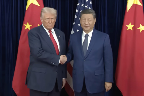 Donald Trump and Xi Jinping