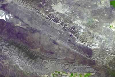 San Andres Fault, Carrizo Plain, California