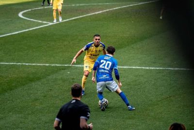 Konstantinos Karetsas on the pitch