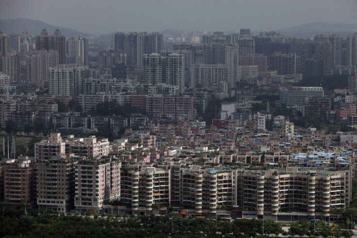 A general view of uptown in the southern Chinese city of Guangzhou