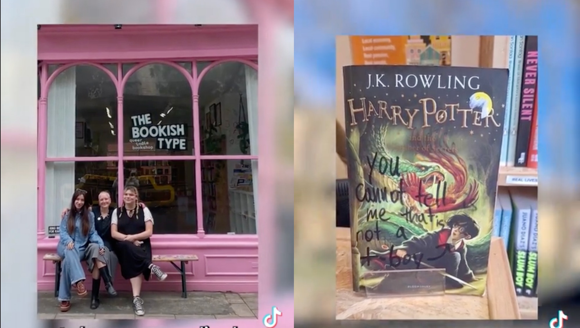 Bookshop Run by Trans Owner Encourages Customers to 'Deface' Harry Potter Books for Charity