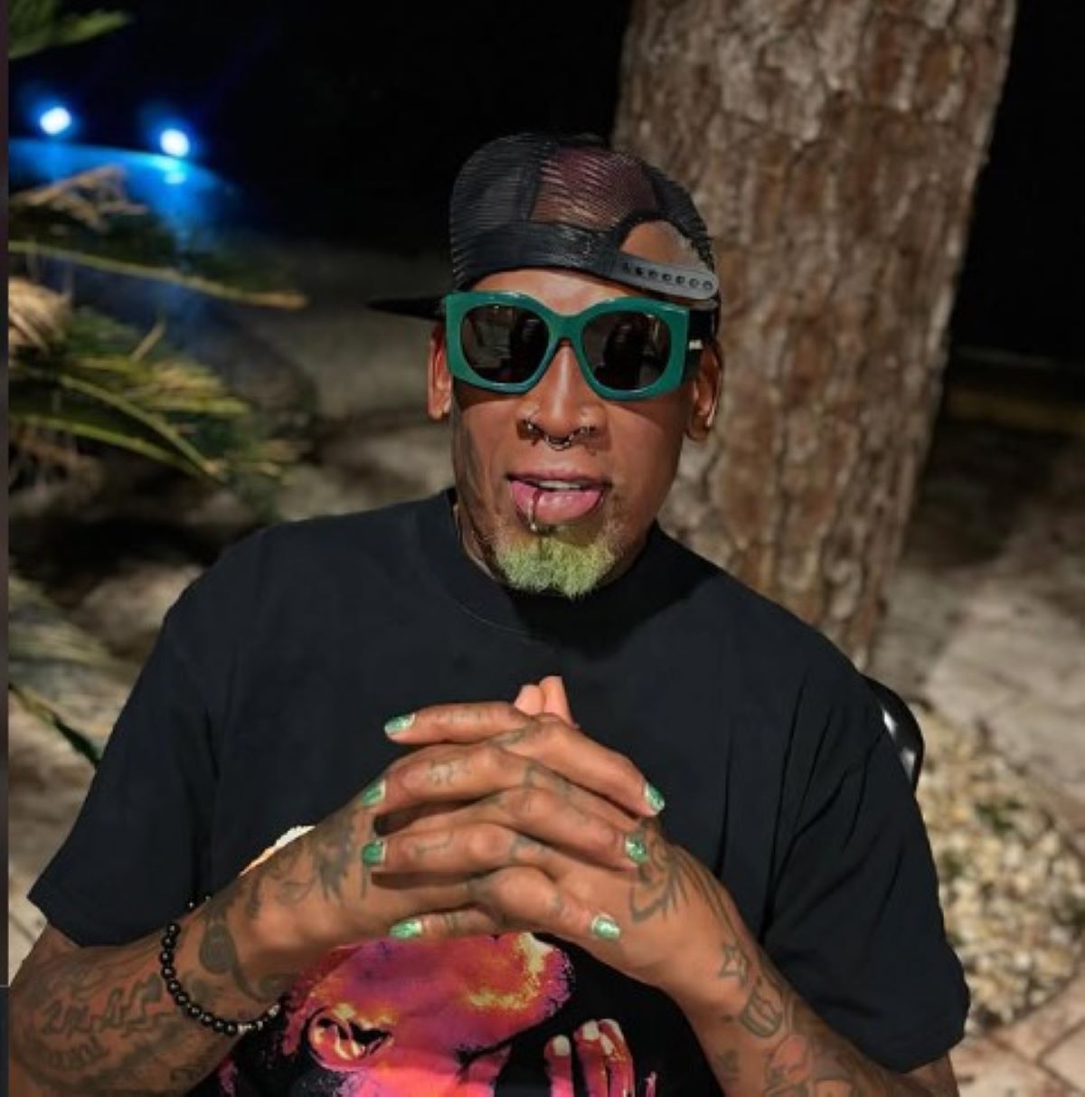 NBA Hall of Famer Dennis Rodman 