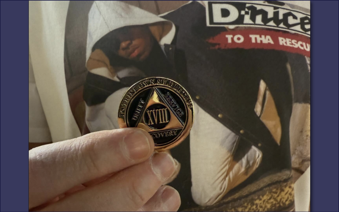 Eminem Celebrates 18 Years of Sobriety With a Milestone Chip Marked XVIII