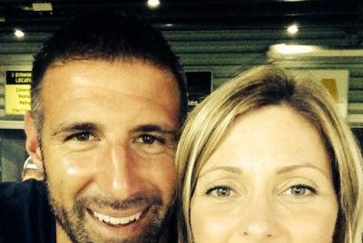 Mike Vrabel and Jennifer Vrabe