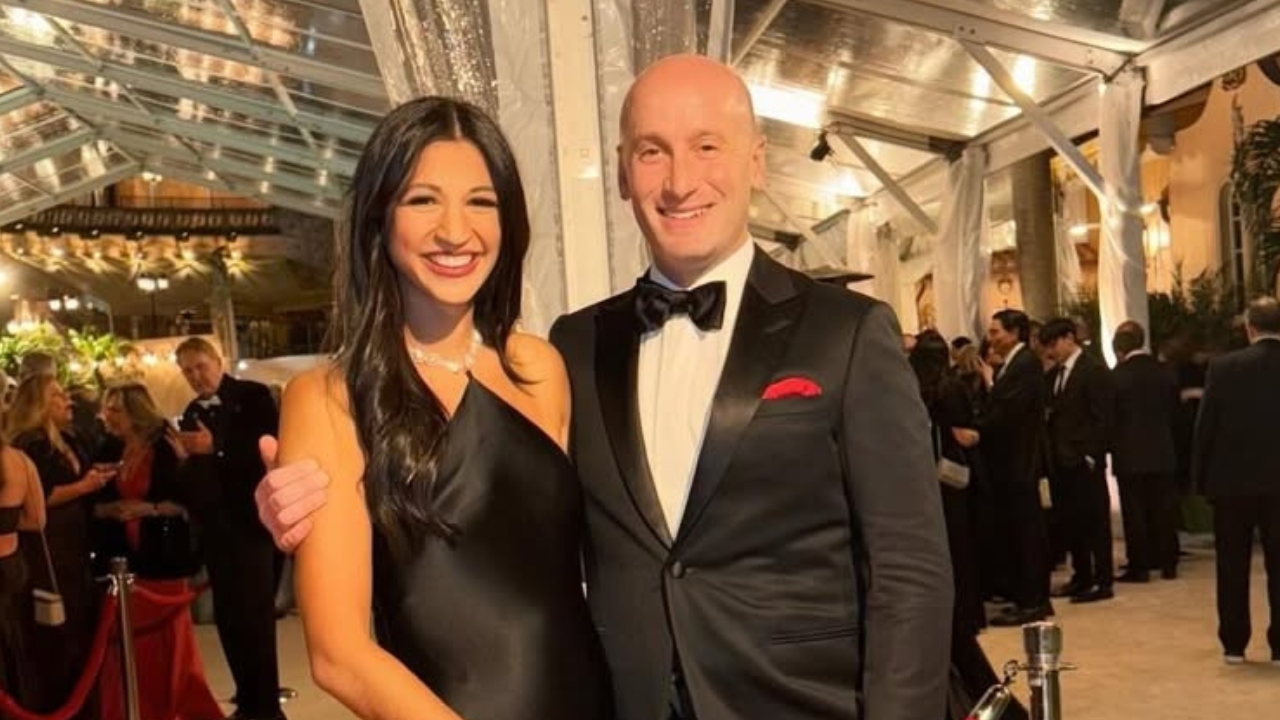 Katie Miller and Stephen Miller