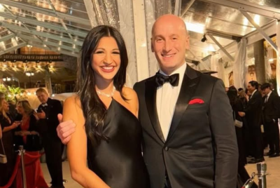 Katie Miller and Stephen Miller