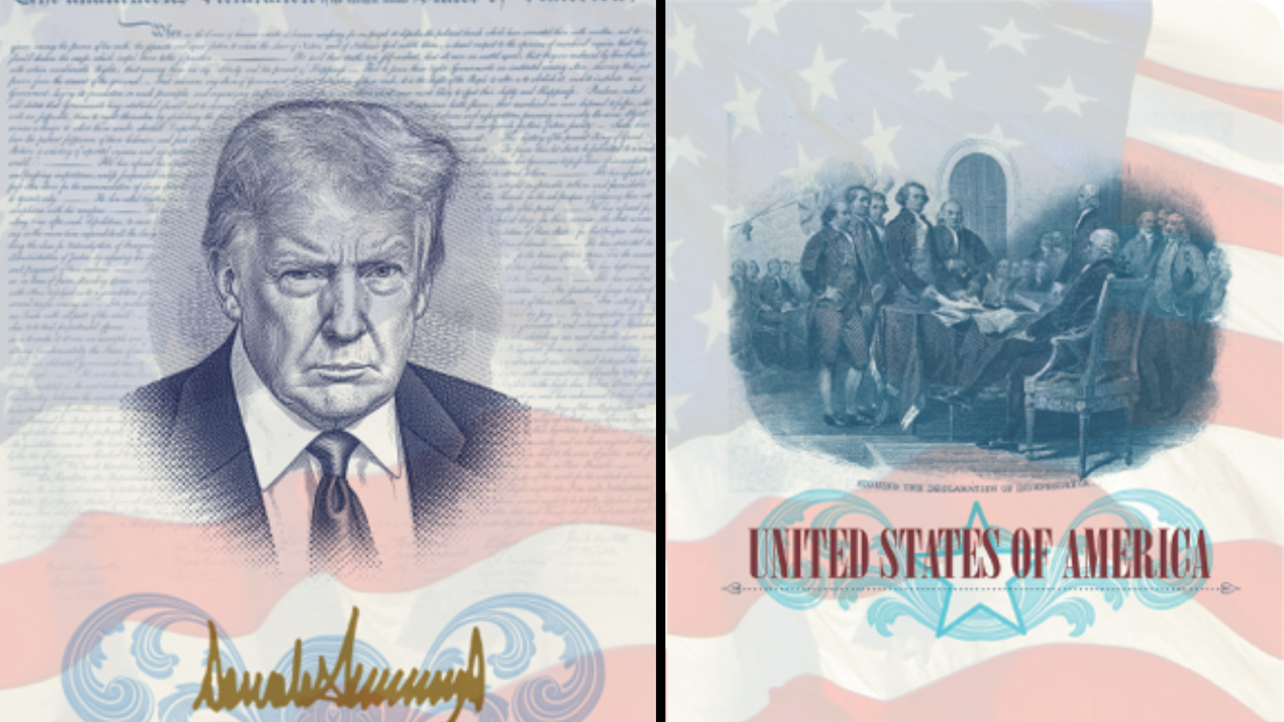 Trump 'America250' Passport Sparks Outrage Over Use of His Image in Official US Document