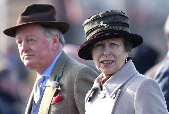 Andrew Parker Bowles and Princess Anne