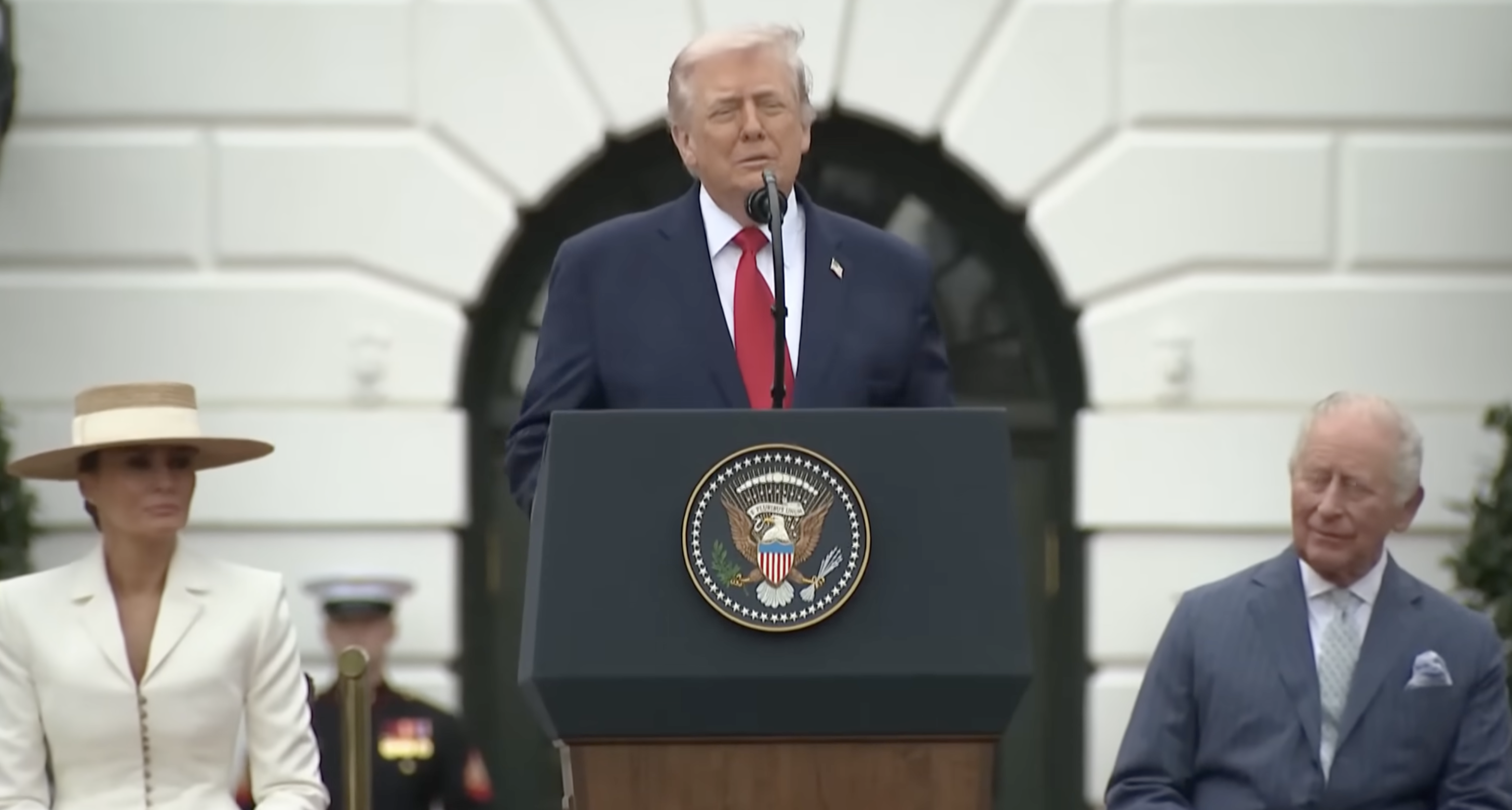 Trump Dismisses Concerns Over Iran Naval Conflict by Claiming Military Blockade Is a 'Very Friendly' Encounter