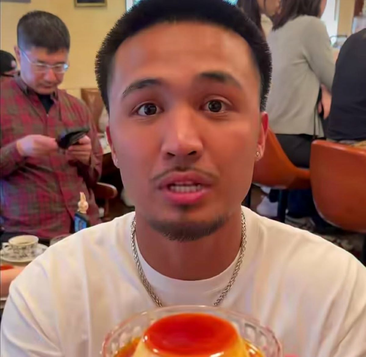 Who Is Cian? Food Influencer Slammed For Disrespecting Iconic Japanese Pudding Dessert