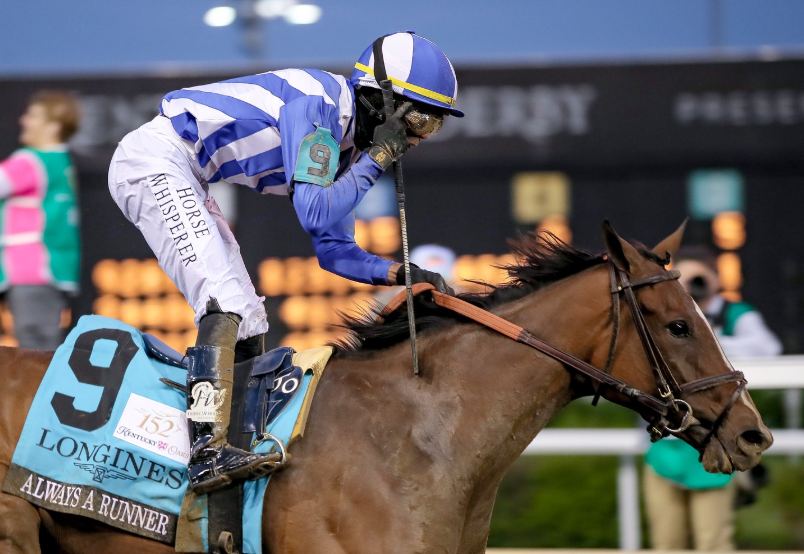 5 Photos of Jockey Jose Ortiz and Golden Tempo's Surprise Derby Win While Trainer Cherie DeVaux Makes History