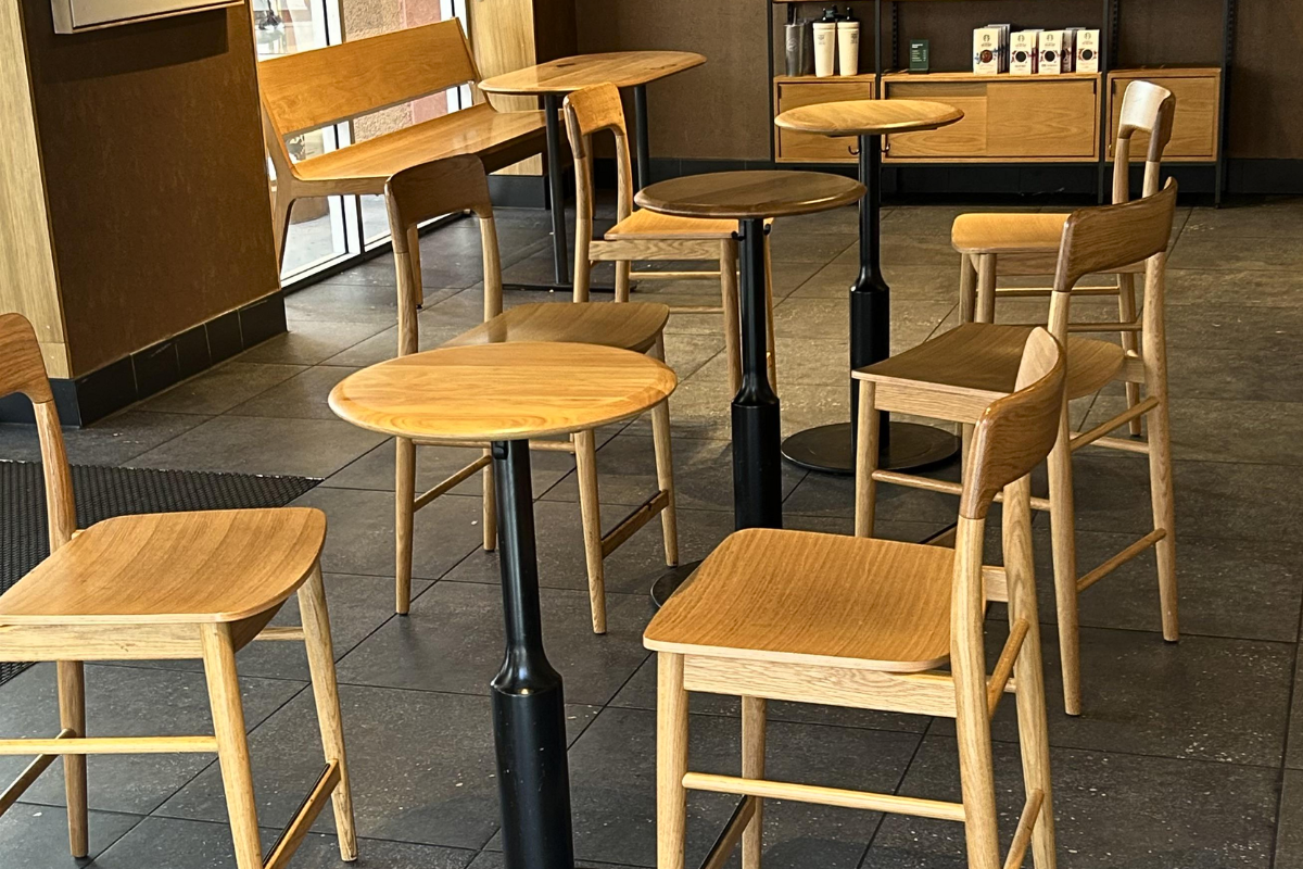Starbucks Faces Customer Backlash Over New Small Table Design and Reduced Cafe Seating Footprints