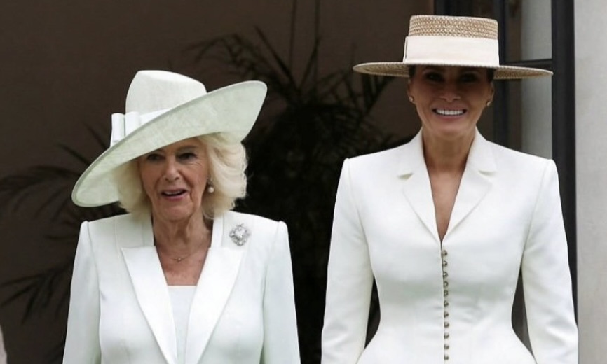 Queen Camilla Accused of 'Awkward Snub' Toward Melania Trump Following High-Profile Gift Exchange