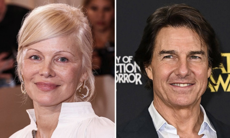 Pamela Anderson and Tom Cruise