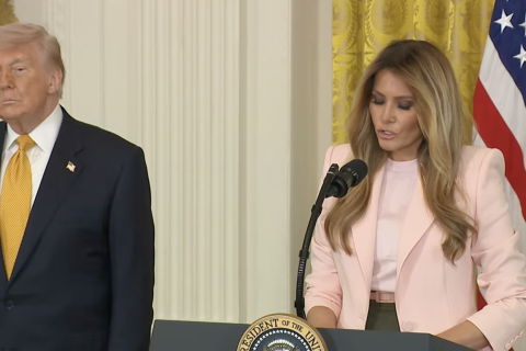 Donald Trump and Melania Trump