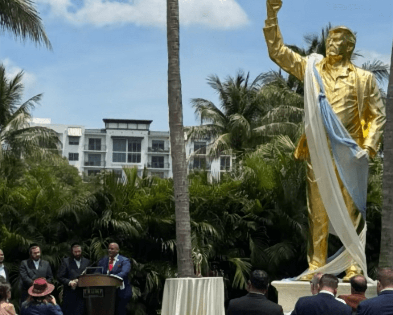 CHAOS AT THE CHISEL: Sculptor Claims 'It Was a Clusterf**' After Demands to Sculpt Slimmer Trump and Excise 'Turkey Neck'