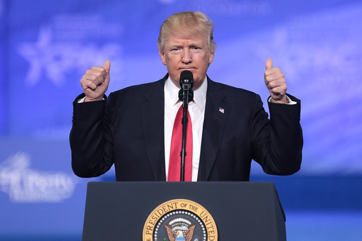 Trump Would 'Take a Bullet' for America and He Is Not Shy About Saying So