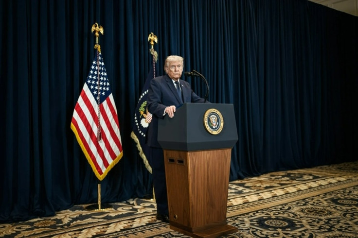 Trump at the Podium, March 2026