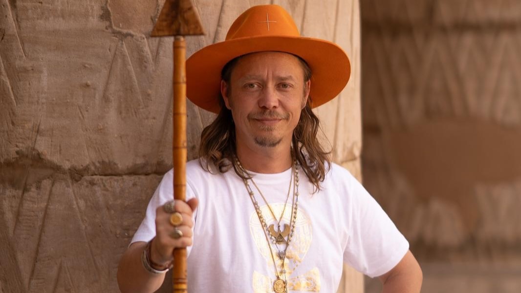Jeffrey Epstein Associate Brock Pierce Cuts Ribbon for Donald Trump's Golden Statue