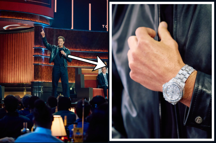 Check out Tom Brady's million dollar flex at Kevin HartRoast