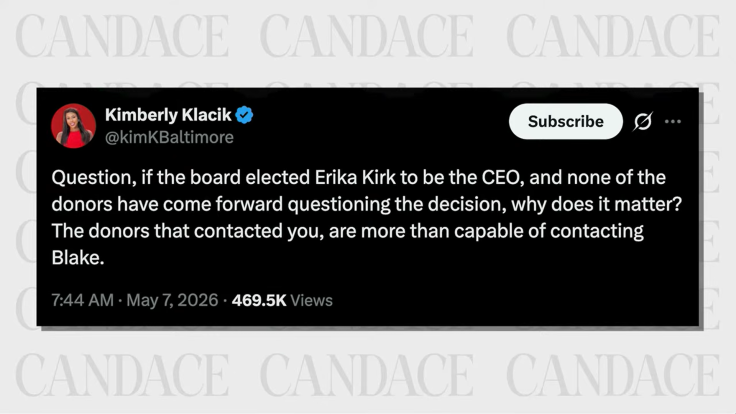 Erika Kirk succession audio