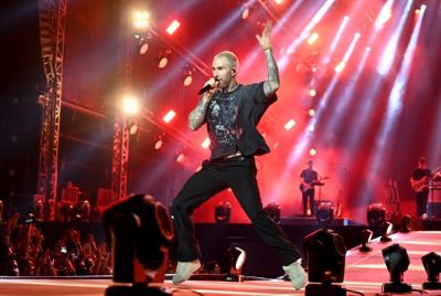Maroon 5 vocalist Adam Levine