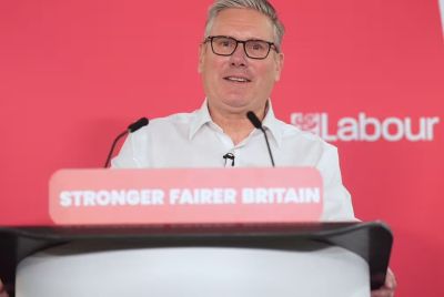 Starmer in a speech yesterday