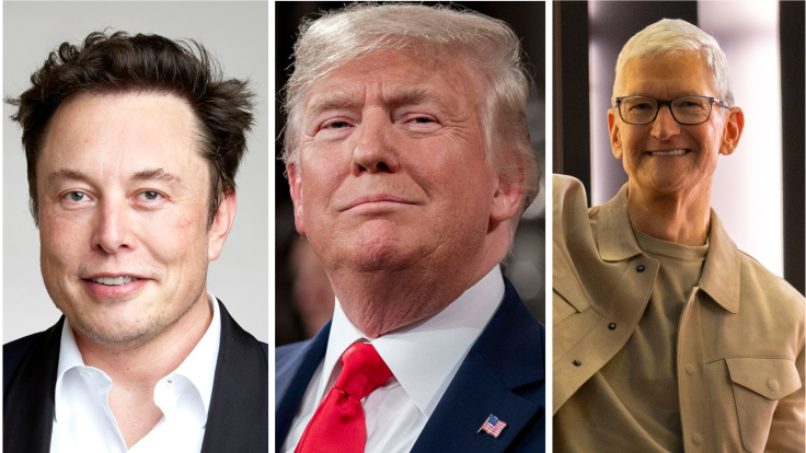 Elon Musk, Donald Trump & Tim Cook